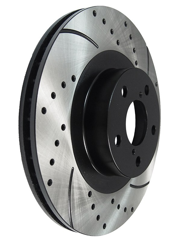Комплект дисков тормозных передний перфорированные SB ej20-25 Forester sf/sg/sh 97-08- Impreza gf-gg | перед | - SAT ST26310AC040PF