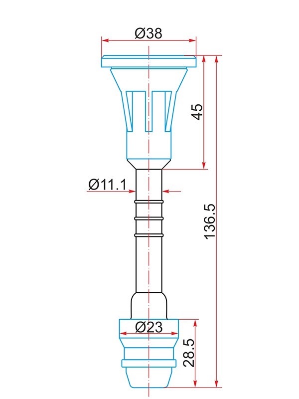 Наконечник катушки nissan QG# (22448-6n015) - SAT ST224656N015