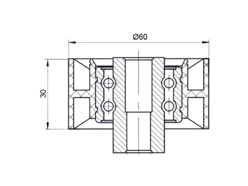 Обводной ролик ремня ГРМ citroen/ford/mmc/peugeot 2,0/2,2d - SAT STMN982127