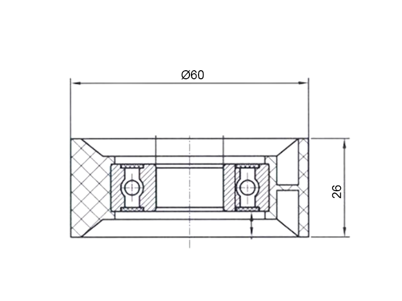 Ролик натяжителя приводного ремня renault duster/logan/sandero 1,4/1,6/1,8 07-  - SAT ST8200603359