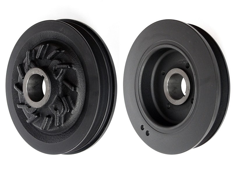 Шкив коленвала mitsubishi l200 96-15/pajero/montero sport challenger 96-06/delica 89-99/terracan 01- - SAT STMD050355