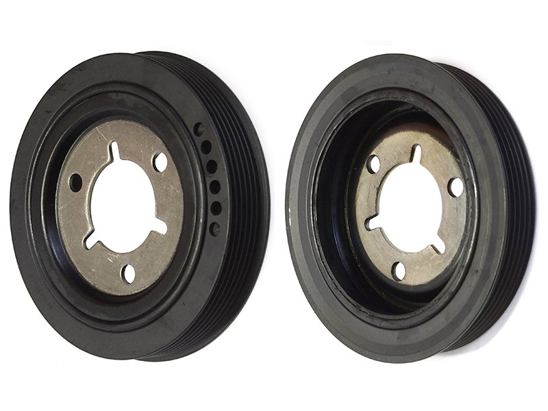 Шкив коленвала peugeot 206 98-06/207 06-14/307 01-08/308- 07-13/prtner 69-/citroen C4 04-11/c3/c2 02 - SAT ST0515R8