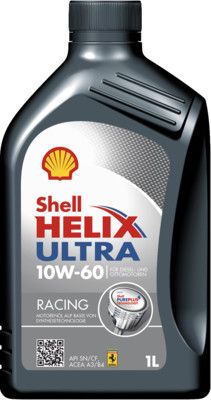 Масло моторное 10w-60 Shell 1л синтетика Helix Ultra Racing EU - Shell 550046314