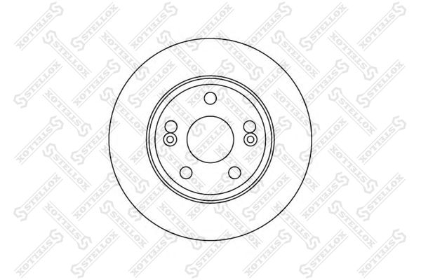 Диск тормозной задн. Renault Safrane 3.0 - Stellox 6020-3934-SX