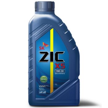 Масло  5w-30 X5 Diesel API SN 1л п/с - ZIC 132671