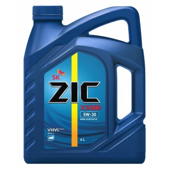 ZIC x5000 5w30 (6л) (3шт) (масло п/синт. для груз/авто) 172663 - ZIC 172663