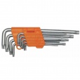 Набор ключей Torx г-образных 9пр. т10-т50 АвтоДело Professional - АвтоДело 39155