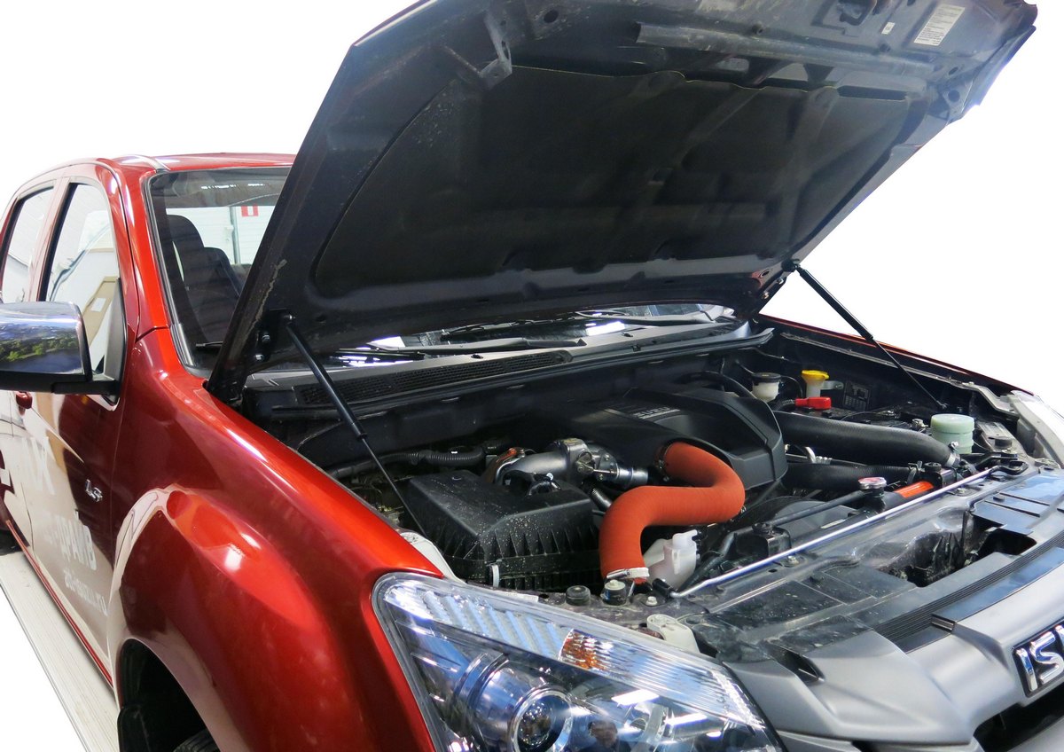 Амортизаторы капота (2 шт.) Isuzu d - Max (2012-2015 2015-2018 2018-) - Автоупор UISDMA011