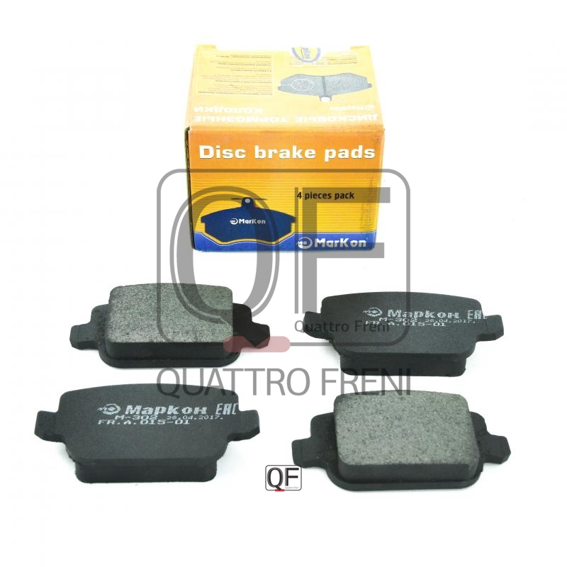 Колодки тормозные дисковые к-т (задние) land rover Freelander II ford Focus II RS Mondeo IV Kuga | перед | - Markon 47300160