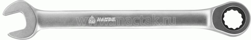 Ключ комбинированный с трещоткой 14 мм Мастак 021-30014h - Мастак 02130014H