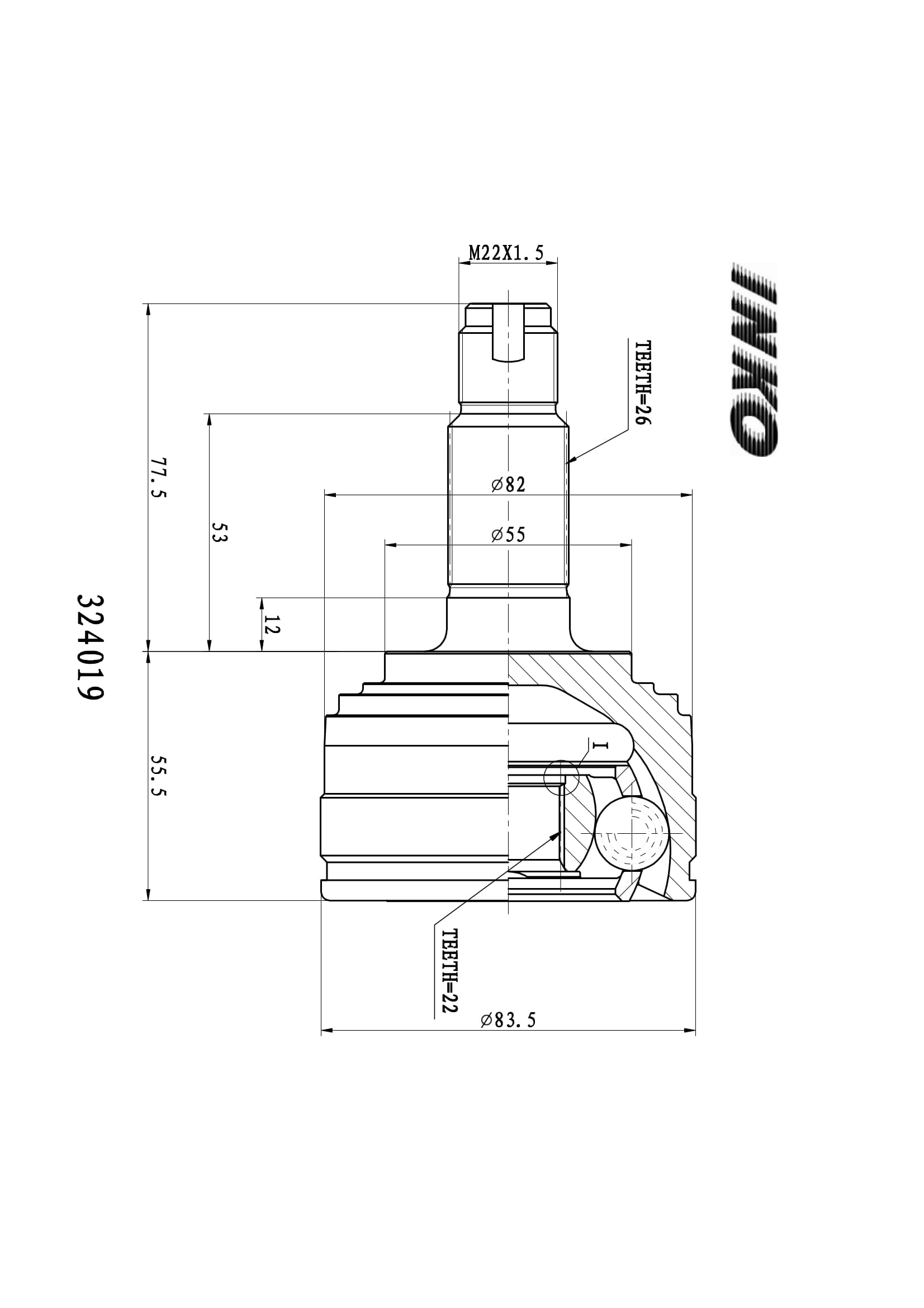 Шрус внешний Inko арт. 307072. Inko 480058. Шрус ZZVF zvp18l. Inko 305103 шрус внешний 21/21.