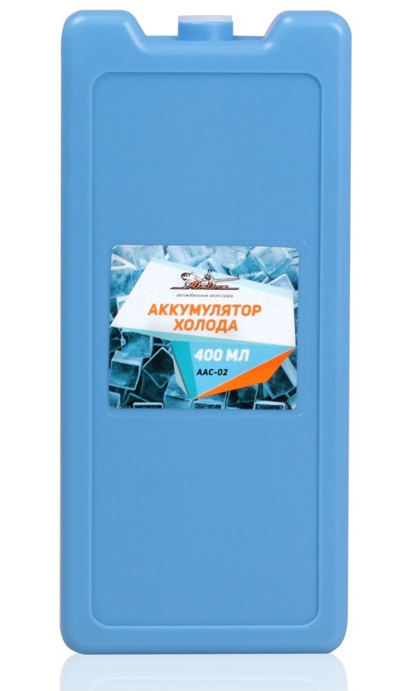 Аккумулятор холода, 400 мл, размер 18*8,2*3 см - AIRLINE AAC-02