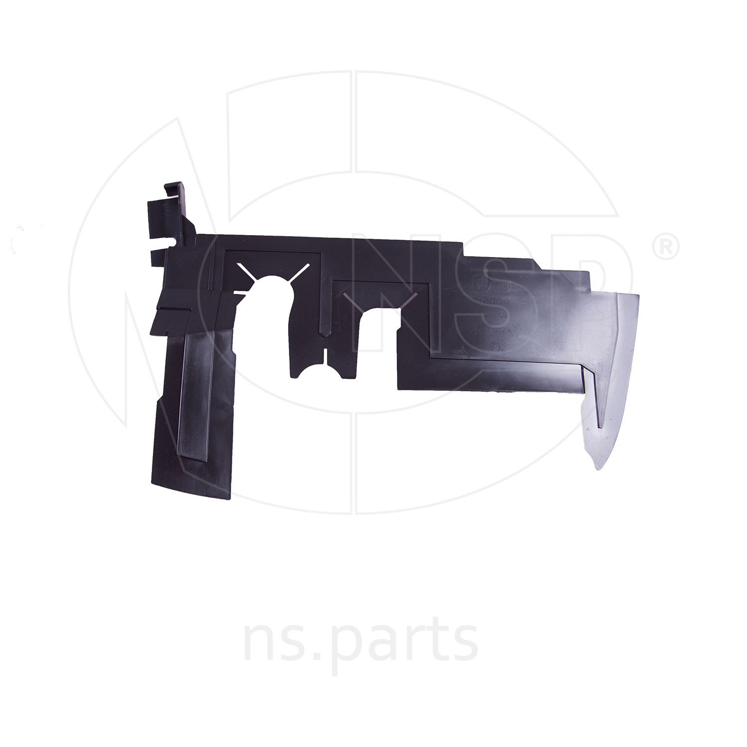 Воздуховод радиатора правый skoda Octavia A5 (08-13) - NSP NSP081Z0121284B
