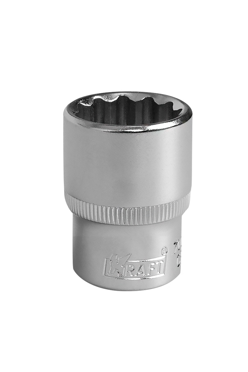 Головка торцевая стандартная двенадцатигранная 1/2 21 мм Кraft 700354 - KRAFT KT 700354