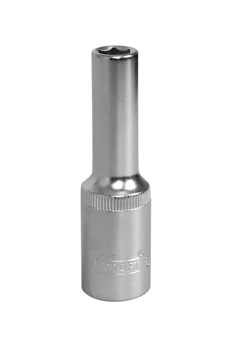 Головка торцевая глубокая шестигранная 1/2 8 мм Кraft 700372 - KRAFT KT 700372