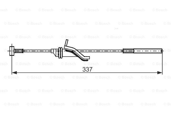 Трос - Bosch 1 987 482 743