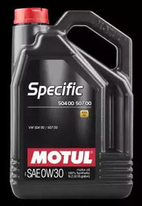 Масло моторное синтетическое 0W-30 5л.