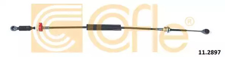 Трос КПП renault: clio III 05- 955/737 mm - Cofle 11.2897
