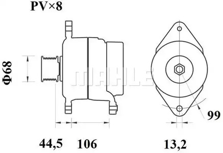 Генератор - Knecht MG 802