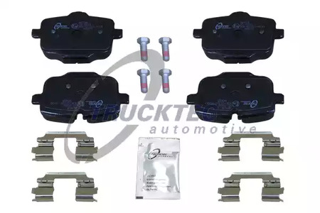 Комплект тормозных колодок | зад | - Trucktec Automotive 08.34.158