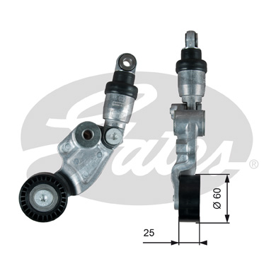 Ролик - Gates T39388