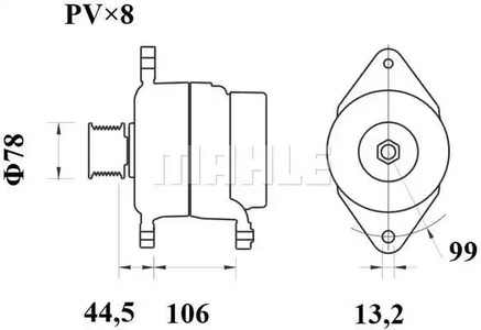 Генератор - Knecht MG 817