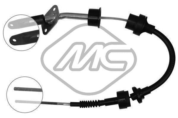 Трос сцепления fiat fiorino benzina-diesel - Metalcaucho 81121