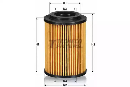 Фильтр масляный вставка - Tecneco OL011277-E