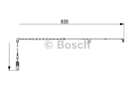Датчик износа тормозных колодок Bosch                1 987 473 579