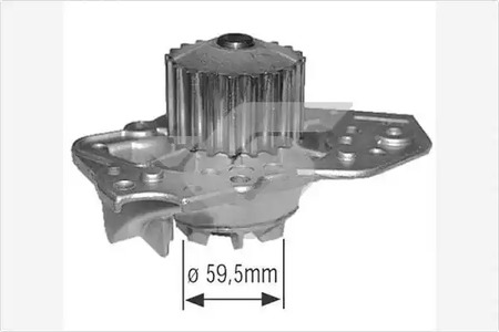 Насос - Hutchinson WP01
