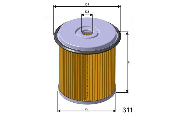 Фильтр - MISFAT F138
