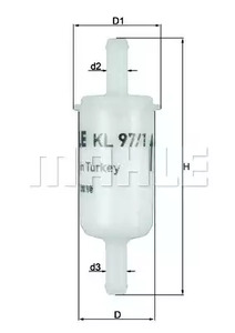 Фильтр - Knecht KL 97/1 OF