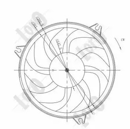 Вентилятор - LORO 038-014-0005