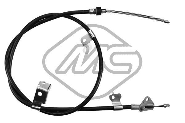 Трос ручника TOY yaris (F) ALL (disc brake) dx-rh | зад | - Metalcaucho 83481