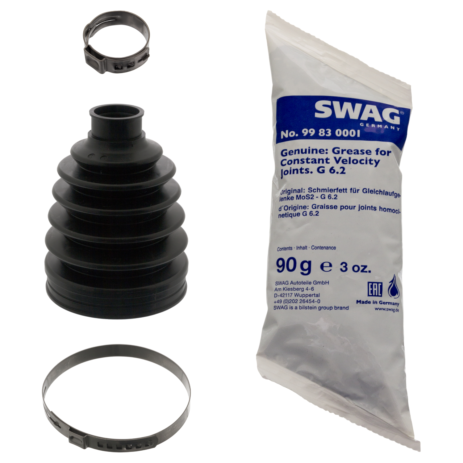 Комплект пыльника - Swag 60 94 8809