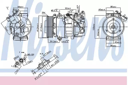 Компрессор - Nissens 890299