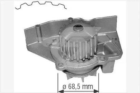 Насос - Hutchinson WP26