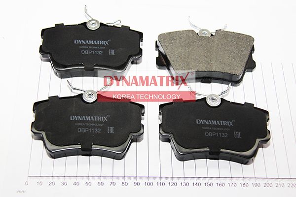 Комплект колодок для дисковых тормозов (без датчика) | зад | - DYNAMATRIX DBP1132