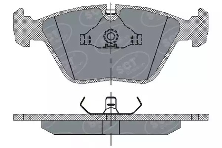 Комплект тормозных колодок