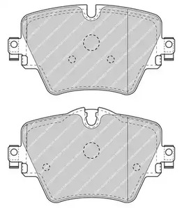 Комплект тормозных колодок | перед | - Ferodo FDB4689