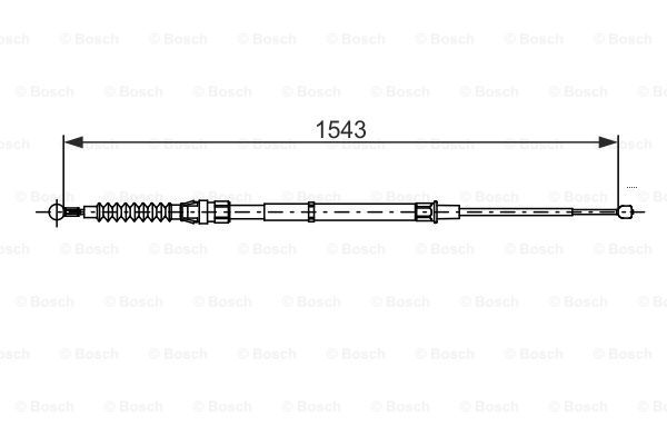 Трос - Bosch 1 987 482 735