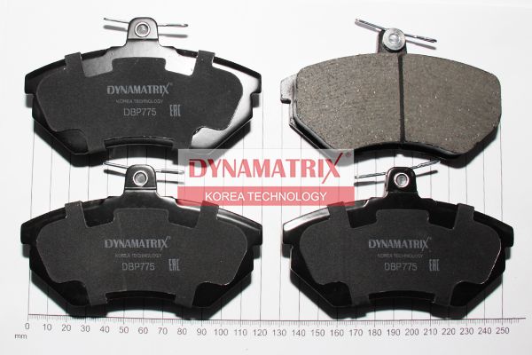Комплект тормозных колодок | перед | - DYNAMATRIX DBP775