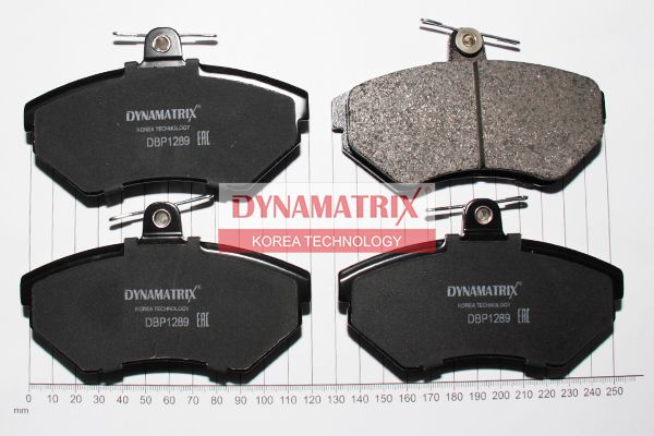 Комплект колодок для дисковых тормозов | перед | - DYNAMATRIX DBP1289
