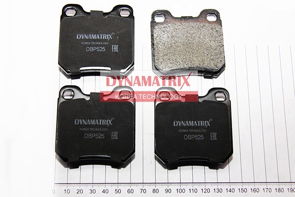 Комплект колодок для дисковых тормозов | зад | - DYNAMATRIX DBP525