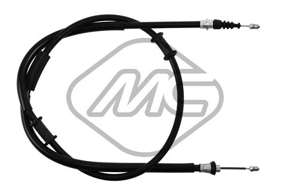 Трос ручника barchettla ALL (disc brake) | зад | - Metalcaucho 81319