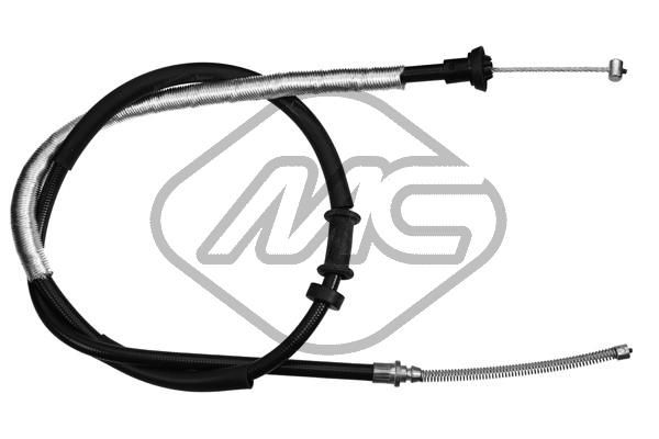 Трос ручника NIS panda ALL 1/3m-jet (55kv) dx-rh | зад | - Metalcaucho 83959