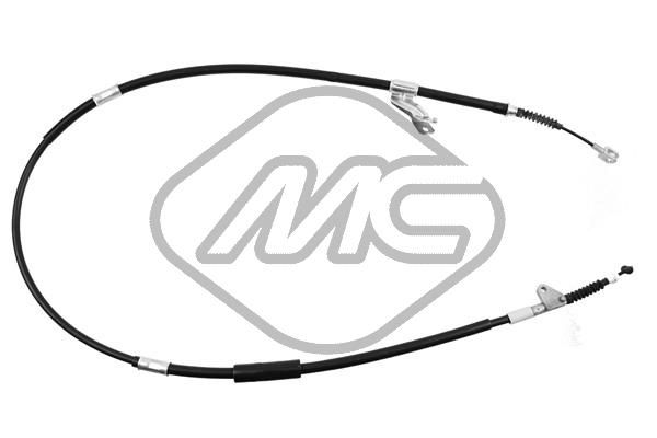Трос ручника TOY avensis ALL (disc brake) dx-rh | зад | - Metalcaucho 83487