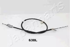 Трос | зад лев | - Japanparts BC-638L