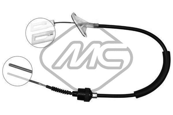 Трос сцепления fiat cinquecento ALL 1/2 - Metalcaucho 83992