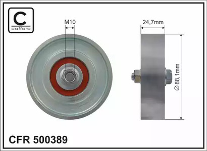 Ролик - Caffaro 500389